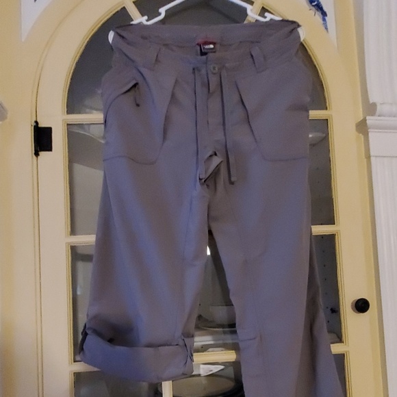 North Face Womens Gray Hiking Pants - Picture 5 of 7